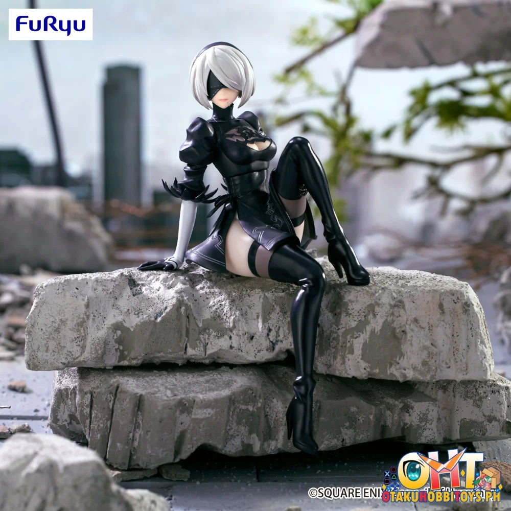 FuRyu NieR:Automata Ver1.1a Noodle Stopper Figure -2B- (YoRHa No.2 Type B) (REPRODUCTION) Prize Figure