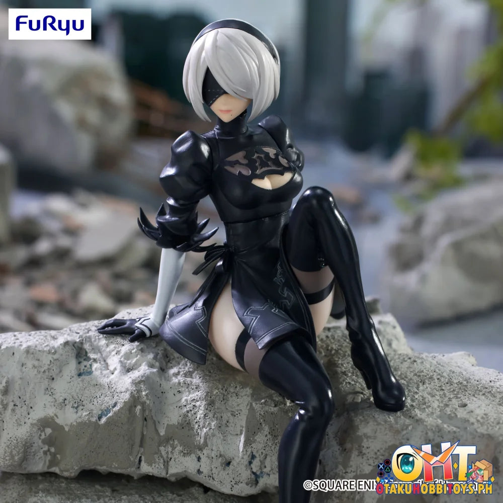 FuRyu NieR:Automata Ver1.1a Noodle Stopper Figure -2B- (YoRHa No.2 Type B) (REPRODUCTION) Prize Figure