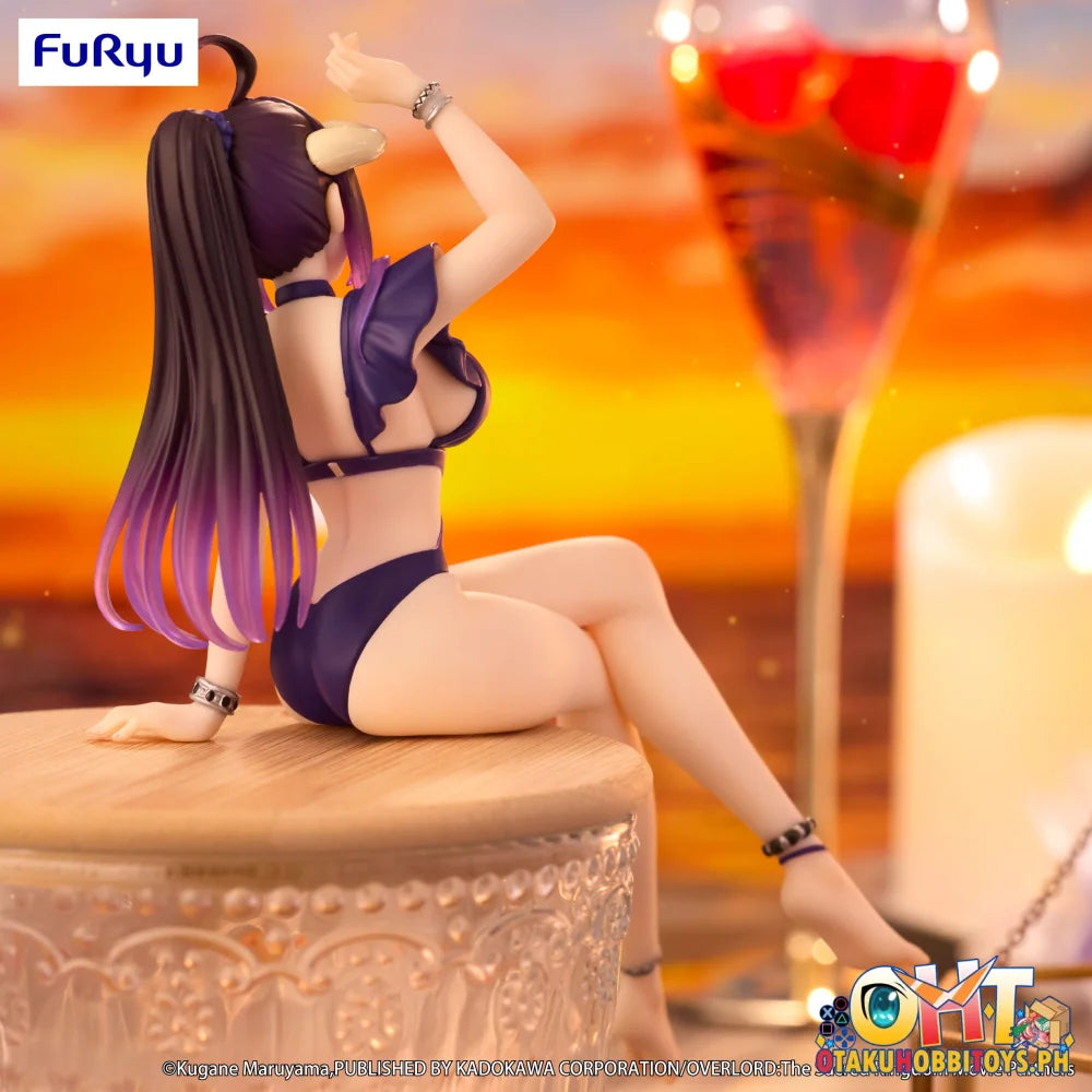 FuRyu OVERLORD Noodle Stopper Figure -Albedo Swimsuit Dark Purple Color ver.- Prize Figure