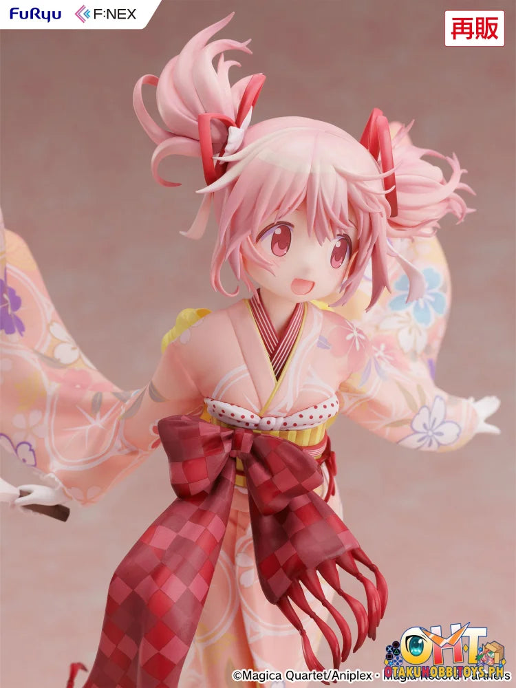 FURYU Puella Magi Madoka Magica Side Story: Magia Record 1/7 Madoka Kaname Kimono ver. Scale Figure