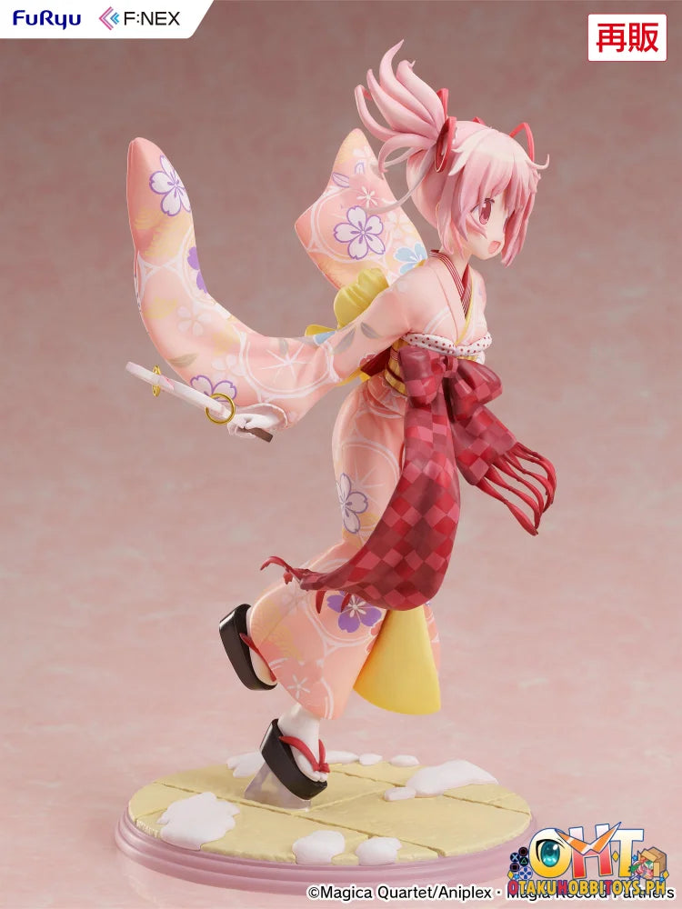 FURYU Puella Magi Madoka Magica Side Story: Magia Record 1/7 Madoka Kaname Kimono ver. Scale Figure
