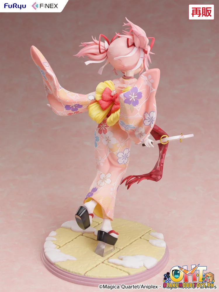 FURYU Puella Magi Madoka Magica Side Story: Magia Record 1/7 Madoka Kaname Kimono ver. Scale Figure