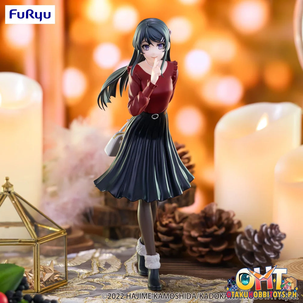 Furyu Rascal Does Not Dream Series Trio-Try-It Figure -Mai Sakurajima Winter Outfit Ver.- Prize