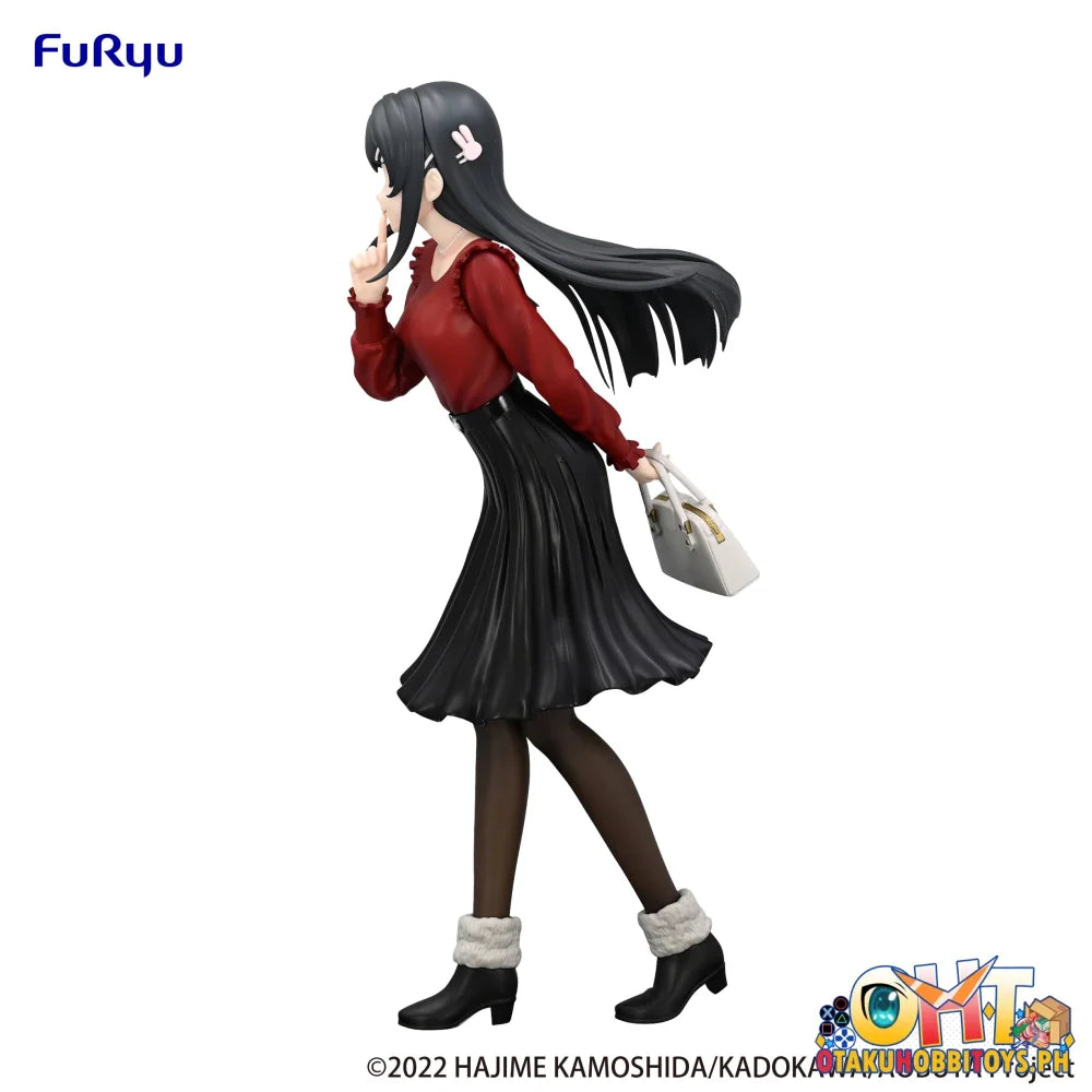 Furyu Rascal Does Not Dream Series Trio-Try-It Figure -Mai Sakurajima Winter Outfit Ver.- Prize