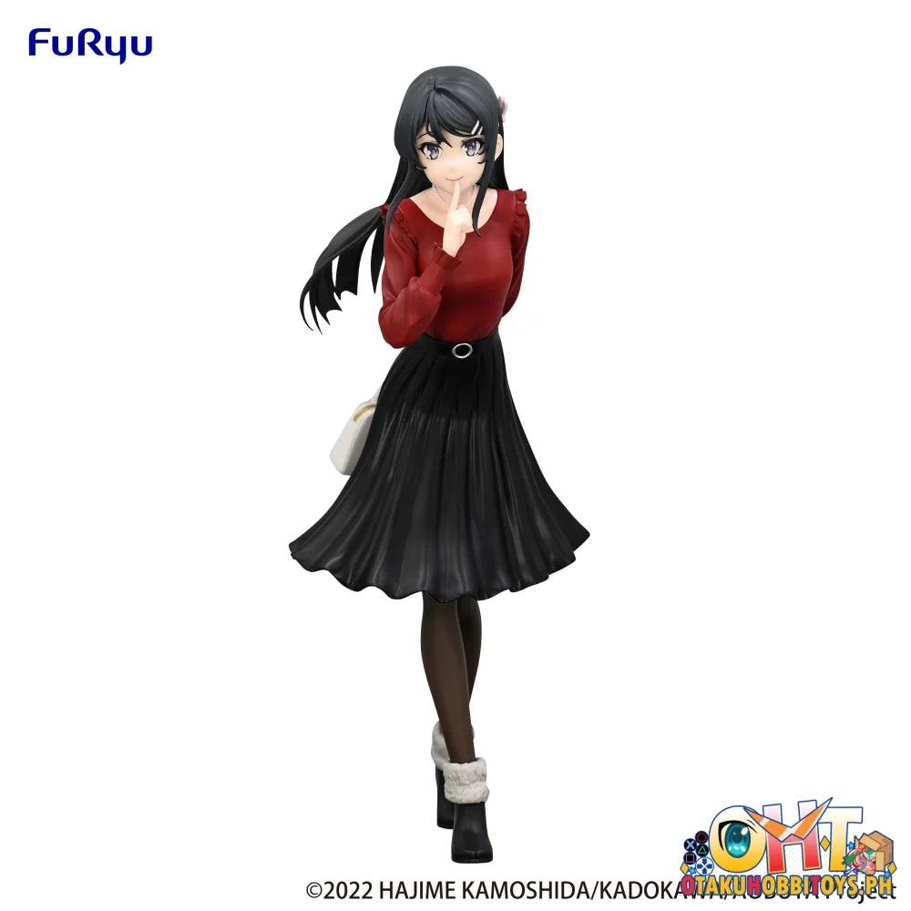 Furyu Rascal Does Not Dream Series Trio-Try-It Figure -Mai Sakurajima Winter Outfit Ver.- Prize