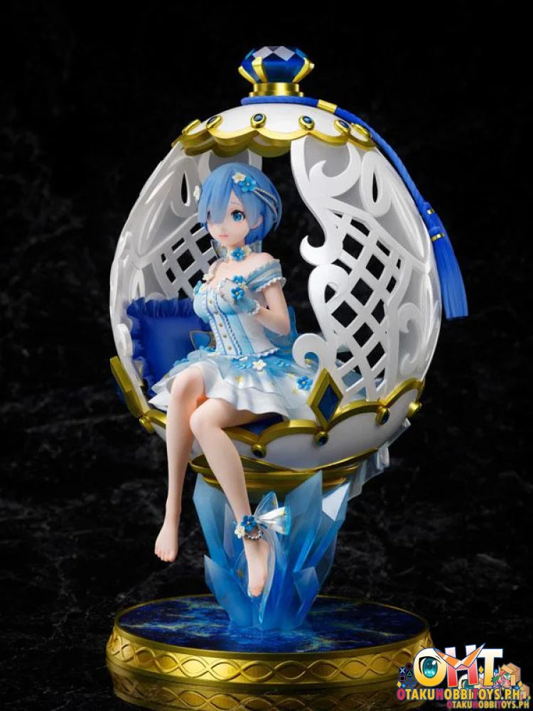 Furyu Re:zero Starting Life In Another World 1/7 Rem -Egg Art Ver.- On Hand