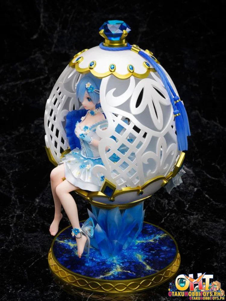 Furyu Re:zero Starting Life In Another World 1/7 Rem -Egg Art Ver.- On Hand