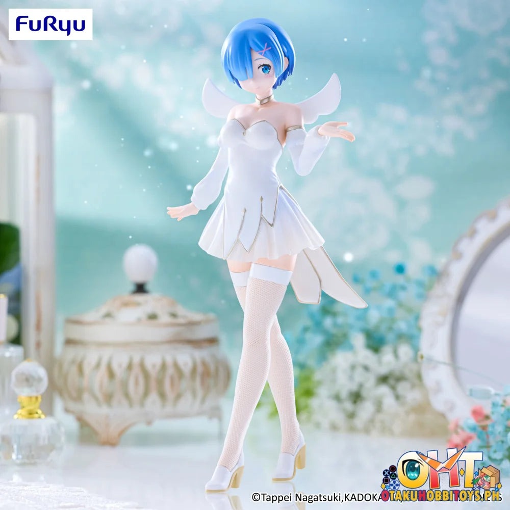 FuRyu Re:ZERO Starting Life in Another World BiCute Pure Figure Rem Little Wings Prize Figure
