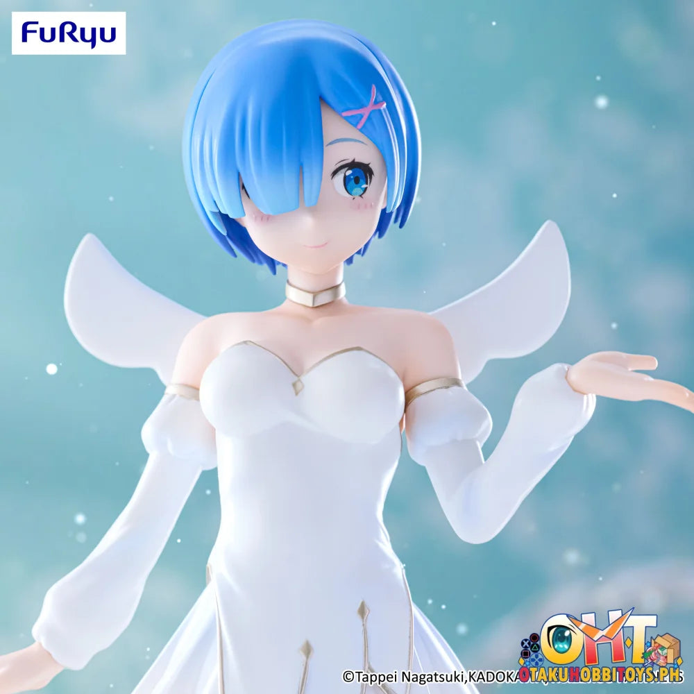 FuRyu Re:ZERO Starting Life in Another World BiCute Pure Figure Rem Little Wings Prize Figure