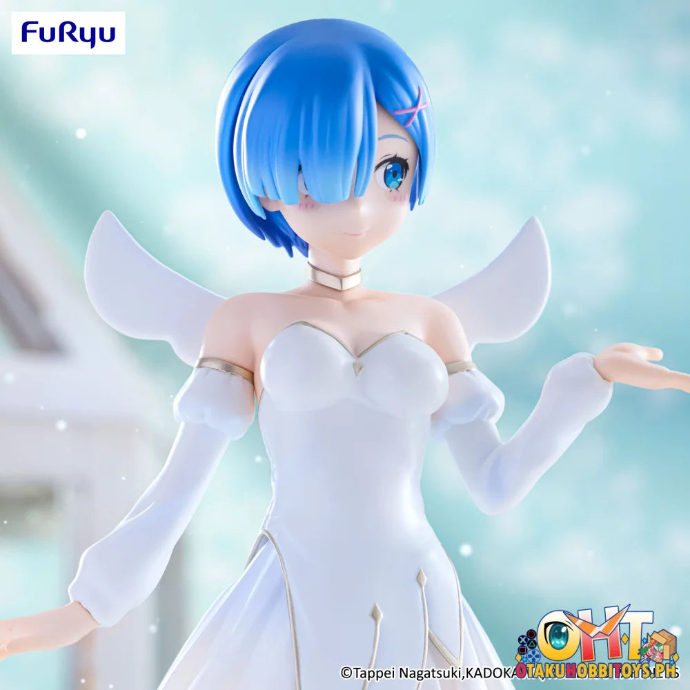 FuRyu Re:ZERO Starting Life in Another World BiCute Pure Figure Rem Little Wings Prize Figure