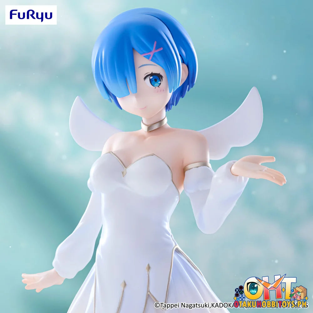FuRyu Re:ZERO Starting Life in Another World BiCute Pure Figure Rem Little Wings Prize Figure