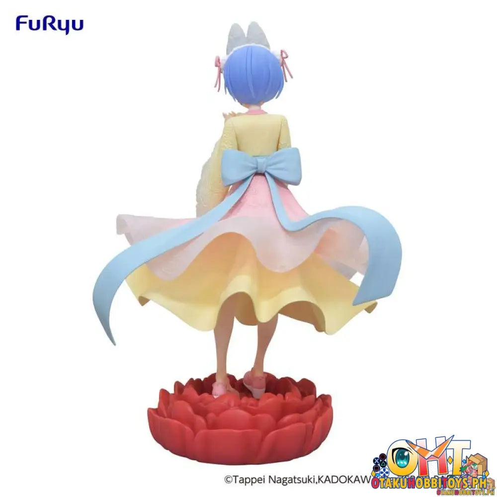 Furyu Re:zero Starting Life In Another World Exceed Creative Figure Rem Little Rabbit Girl Prize