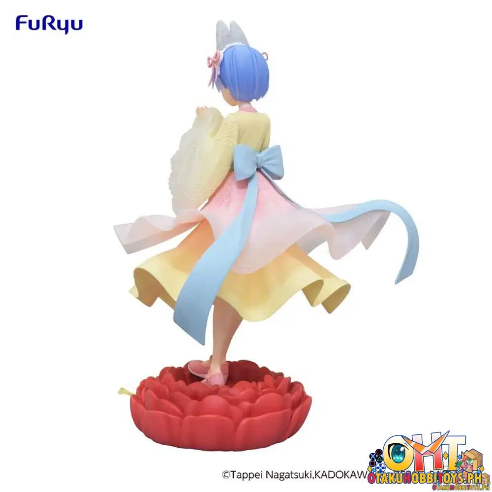 Furyu Re:zero Starting Life In Another World Exceed Creative Figure Rem Little Rabbit Girl Prize
