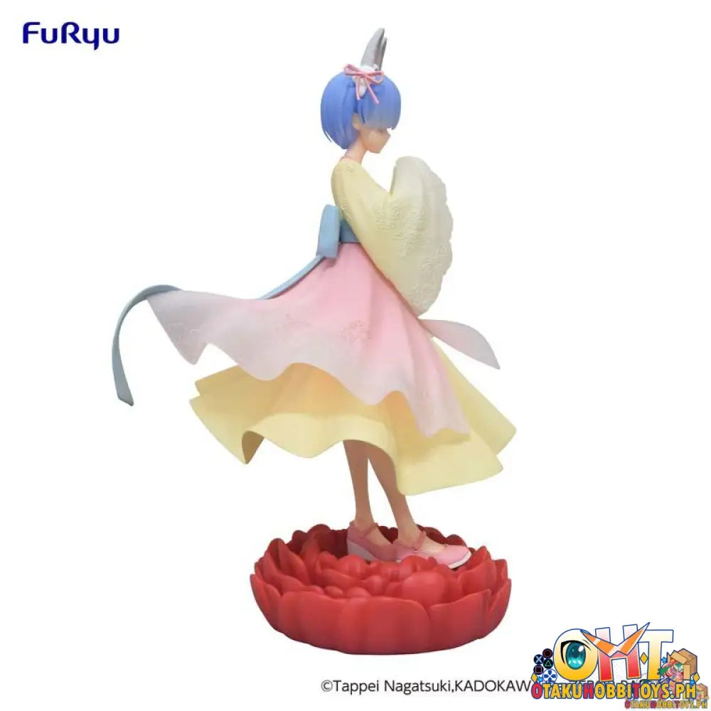 Furyu Re:zero Starting Life In Another World Exceed Creative Figure Rem Little Rabbit Girl Prize