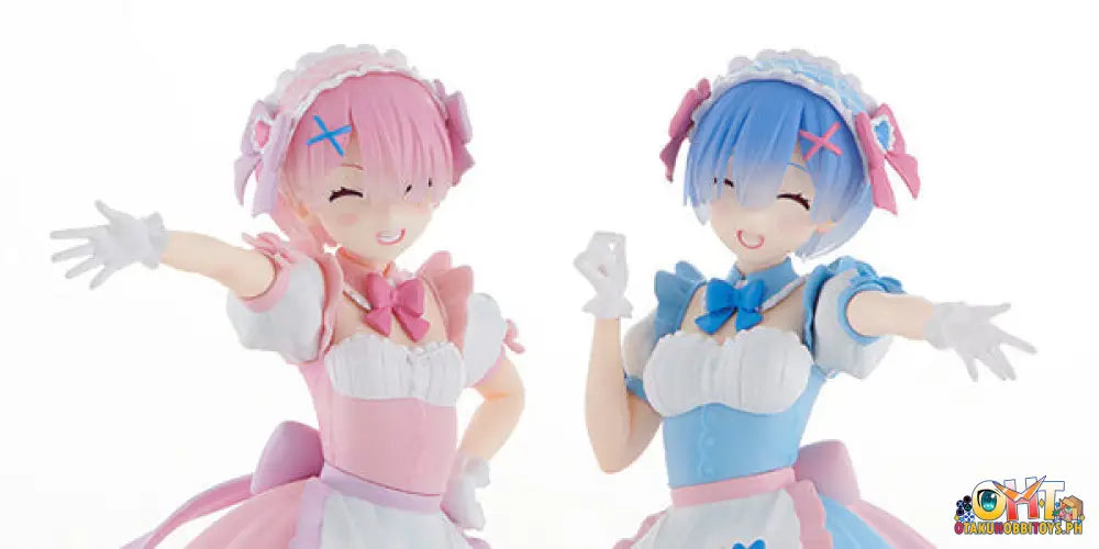 Furyu Re:zero -Starting Life In Another World- Tenitol Yumekawa Maid Rem & Ram: Set With Bonus