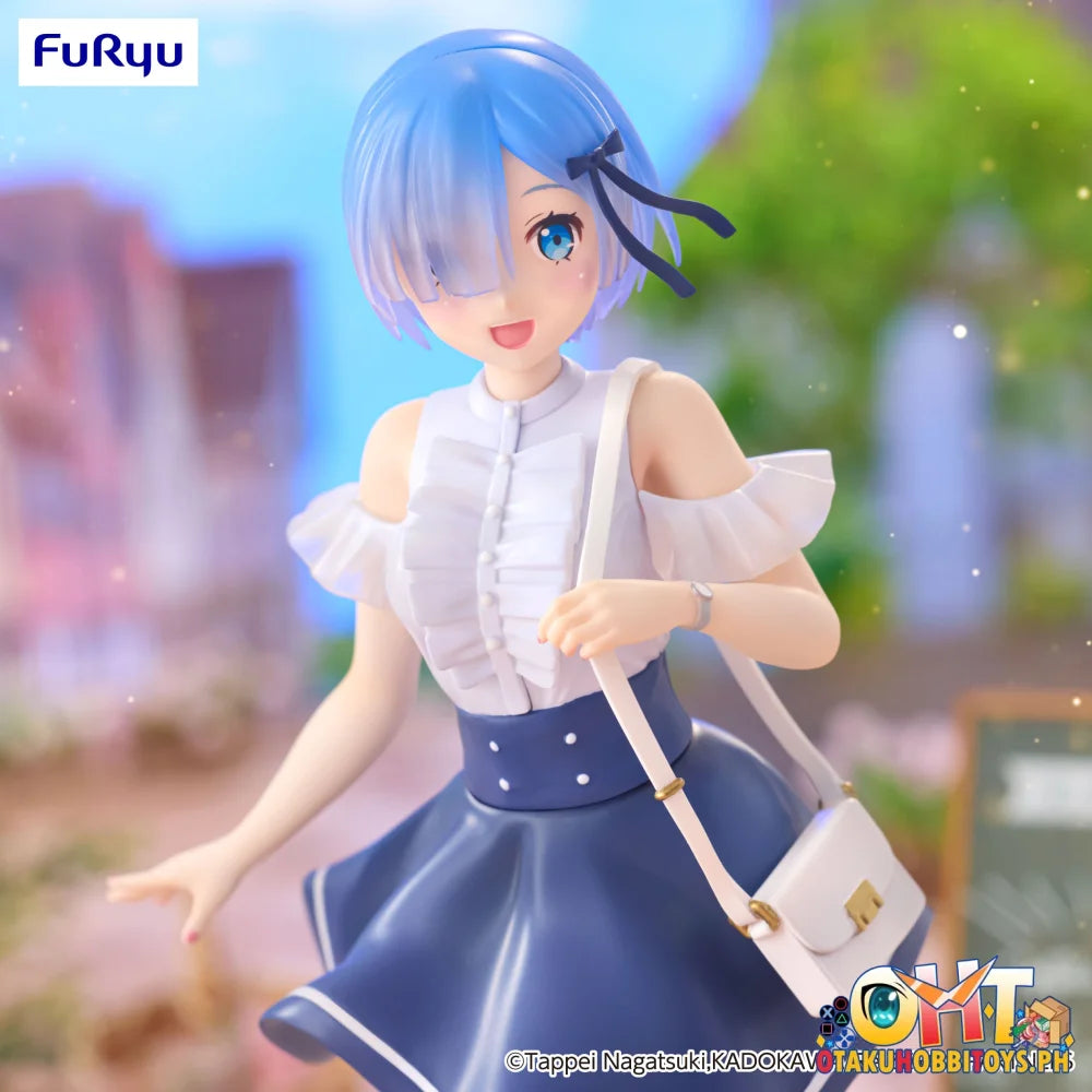 Furyu Re:zero -Starting Life In Another World- Trio-Try-It Figure -Rem Date Plan- Prize