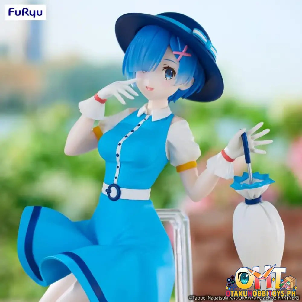 Furyu Re:zero - Starting Life In Another World Trio - Try - It Figure Rem Retro Style Prize