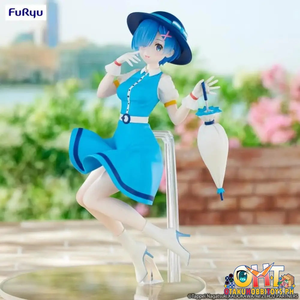 Furyu Re:zero - Starting Life In Another World Trio - Try - It Figure Rem Retro Style Prize