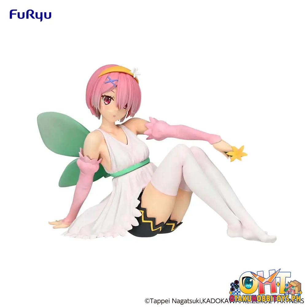 Furyu Re:zero Starting Life In Another World Noodle Stopper Ram Flower Fairy Prize Figure