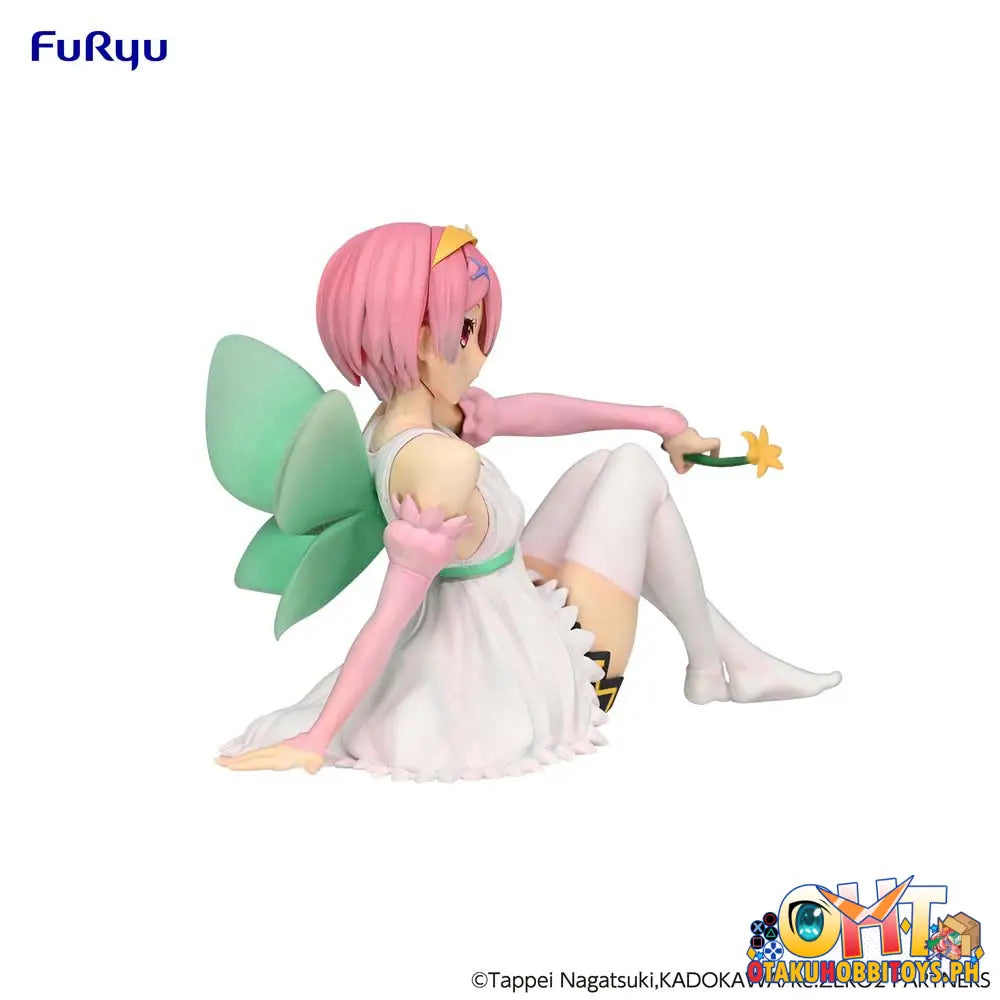 Furyu Re:zero Starting Life In Another World Noodle Stopper Ram Flower Fairy Prize Figure