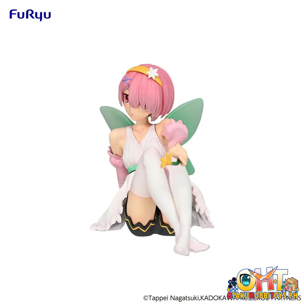 Furyu Re:zero Starting Life In Another World Noodle Stopper Ram Flower Fairy Prize Figure