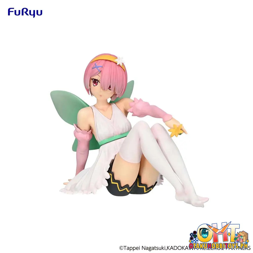 Furyu Re:zero Starting Life In Another World Noodle Stopper Ram Flower Fairy Prize Figure