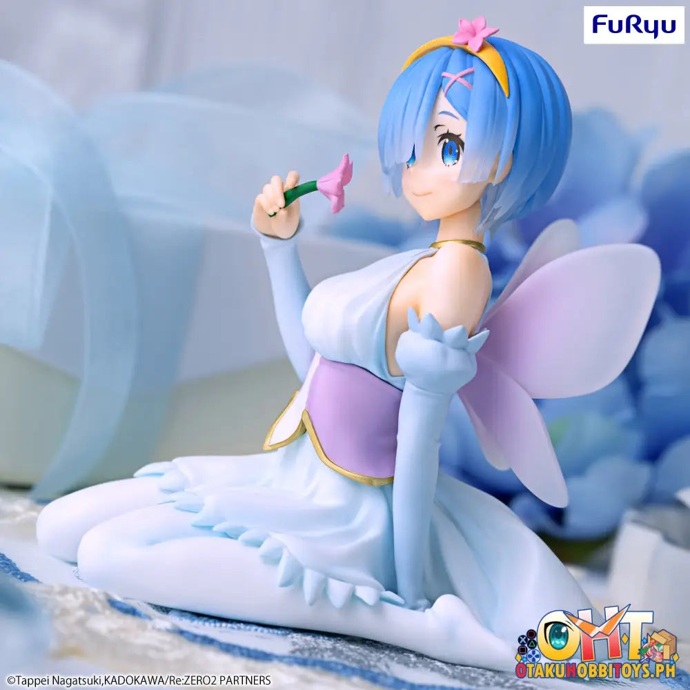 Furyu Re:zero Starting Life In Another World Noodle Stopper Rem Flower Fairy Ver. Prize Figure