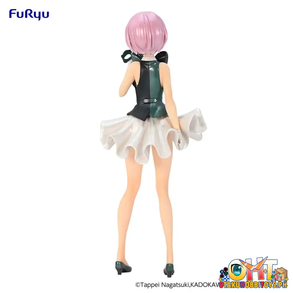 Furyu Re:zero Starting Life In Another World Sss Figure Ram Circus Pearl Color Ver. Prize