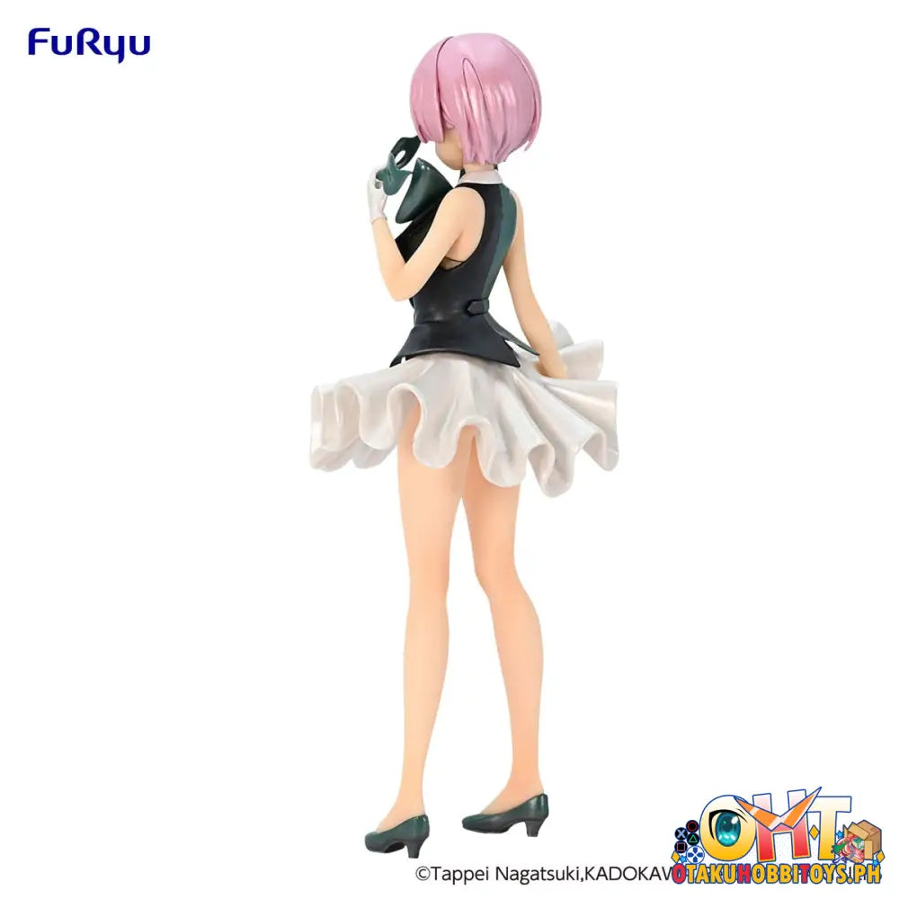 Furyu Re:zero Starting Life In Another World Sss Figure Ram Circus Pearl Color Ver. Prize