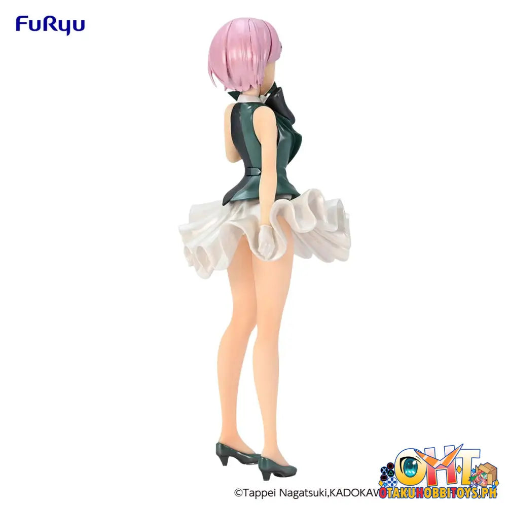 Furyu Re:zero Starting Life In Another World Sss Figure Ram Circus Pearl Color Ver. Prize