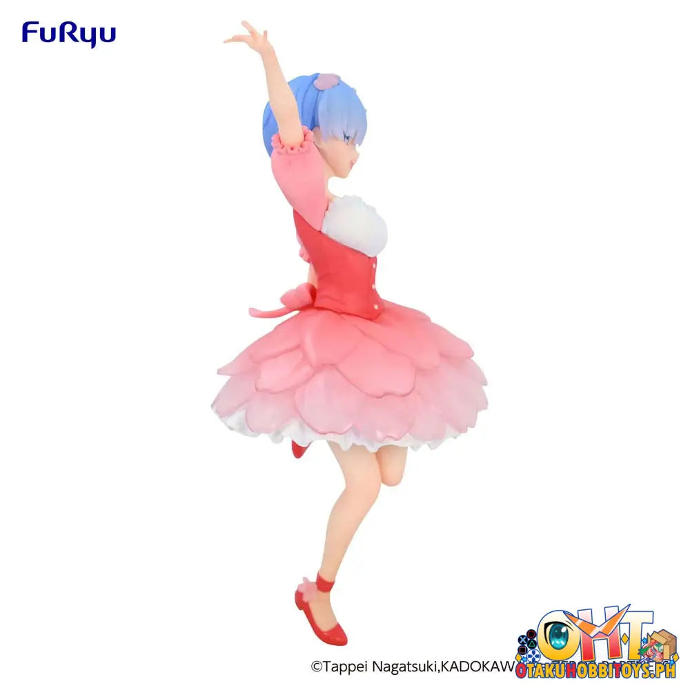 Furyu Re:zero -Starting Life In Another World- Trio-Try-It Figure Rem Cherry Blossom Ver. Prize