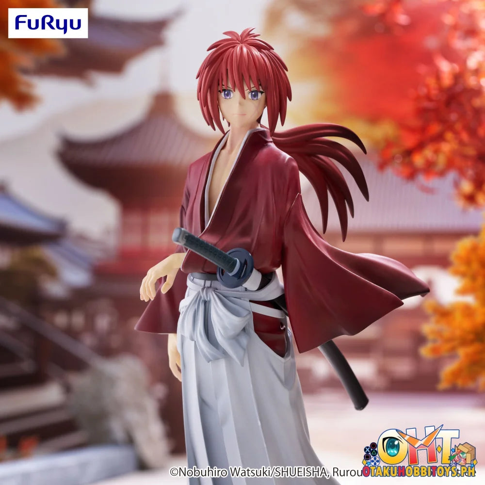 Furyu Rurouni Kenshin: Meiji Kenkaku Romantan Trio-Try-It Figure -Kenshin Himura- Prize