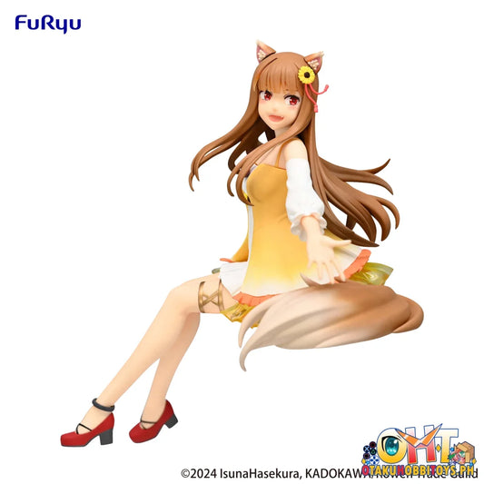 Furyu Spice And Wolf Noodle Stopper Holo Sunflower Dress Ver. Prize Figure