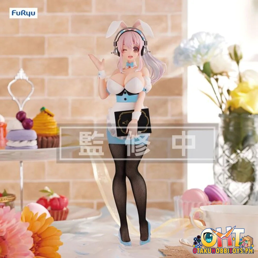 FURYU Super Sonico SUPER SONICO BiCute Bunnies Figure -Waitress Light Blue Color ver.- Prize Figure