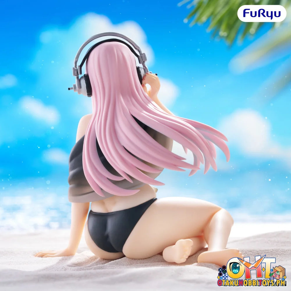 FuRyu SUPER SONICO Noodle Stopper Figure -Swimsuit Black Color ver.- Prize Figure