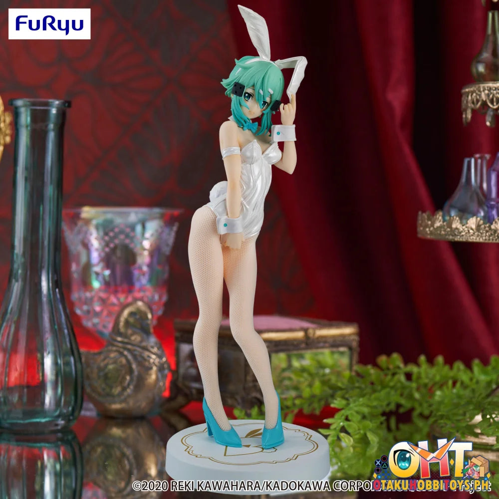 Furyu Sword Art Online Bicute Bunnies Figure -Sinon White Pearl Ver.- Prize