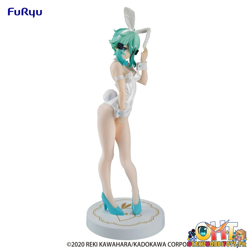 Furyu Sword Art Online Bicute Bunnies Figure -Sinon White Pearl Ver.- Prize