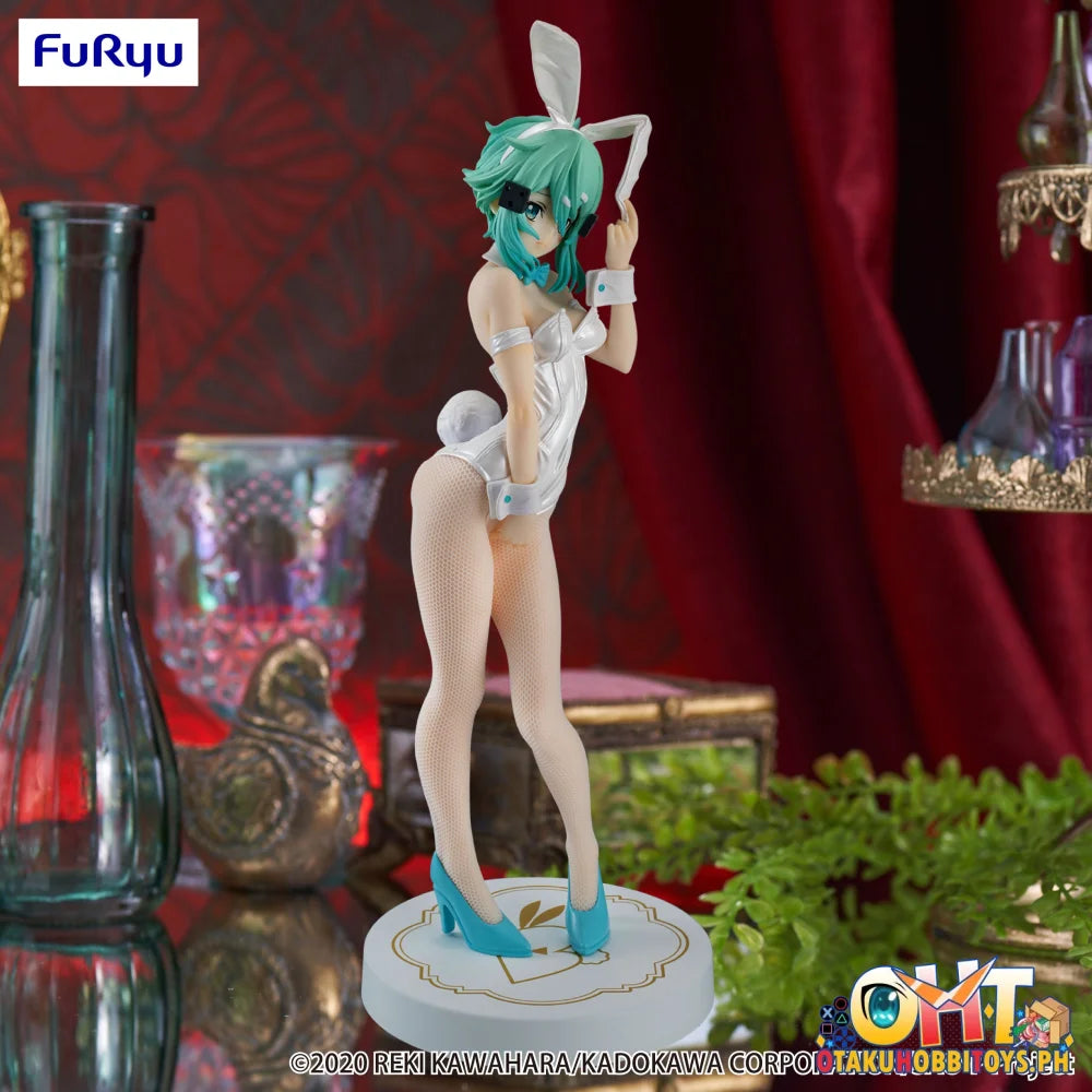 Furyu Sword Art Online Bicute Bunnies Figure -Sinon White Pearl Ver.- Prize