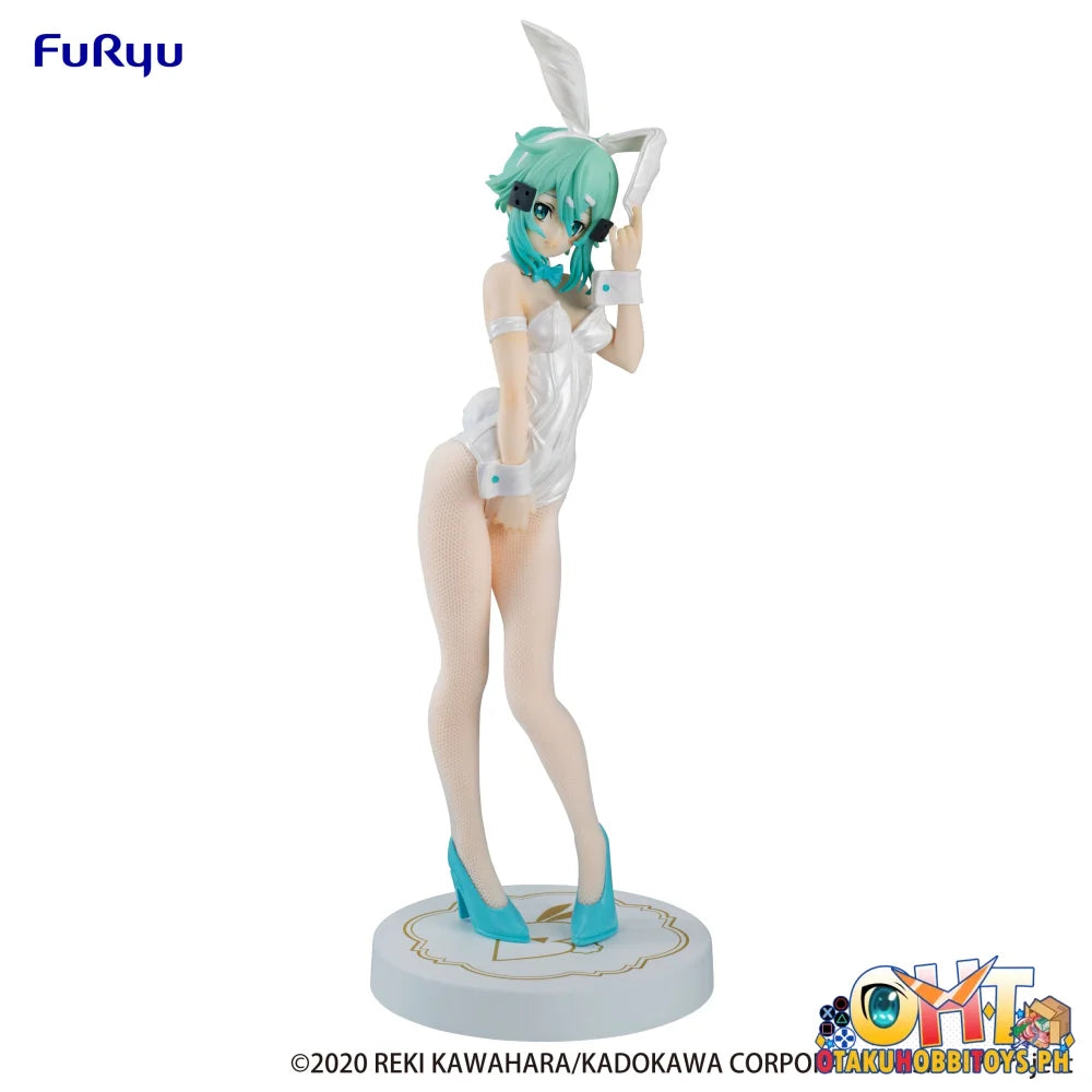Furyu Sword Art Online Bicute Bunnies Figure -Sinon White Pearl Ver.- Prize