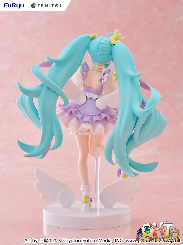 FuRyu TENITOL Hatsune Miku YUMEKAWA Princess Lavender ver. Prize Figure