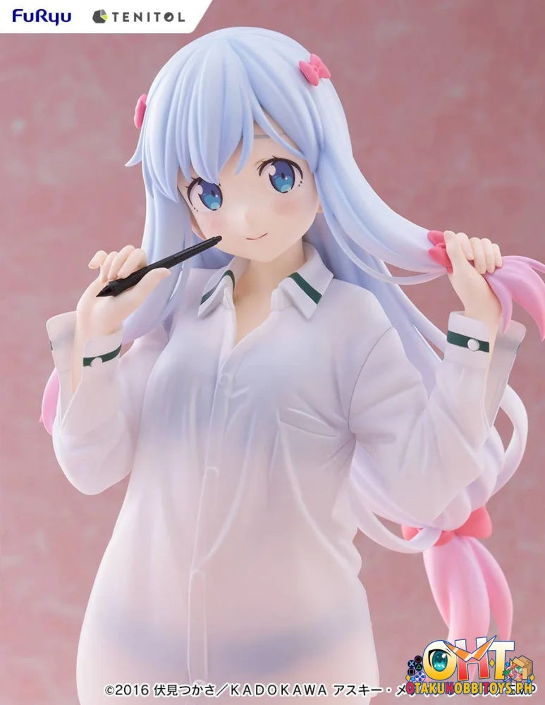 FuRyu TENITOL TALL Eromanga Sensei - Sagiri Izumi Shirts ver. Prize Figure