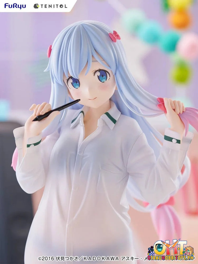 FuRyu TENITOL TALL Eromanga Sensei - Sagiri Izumi Shirts ver. Prize Figure