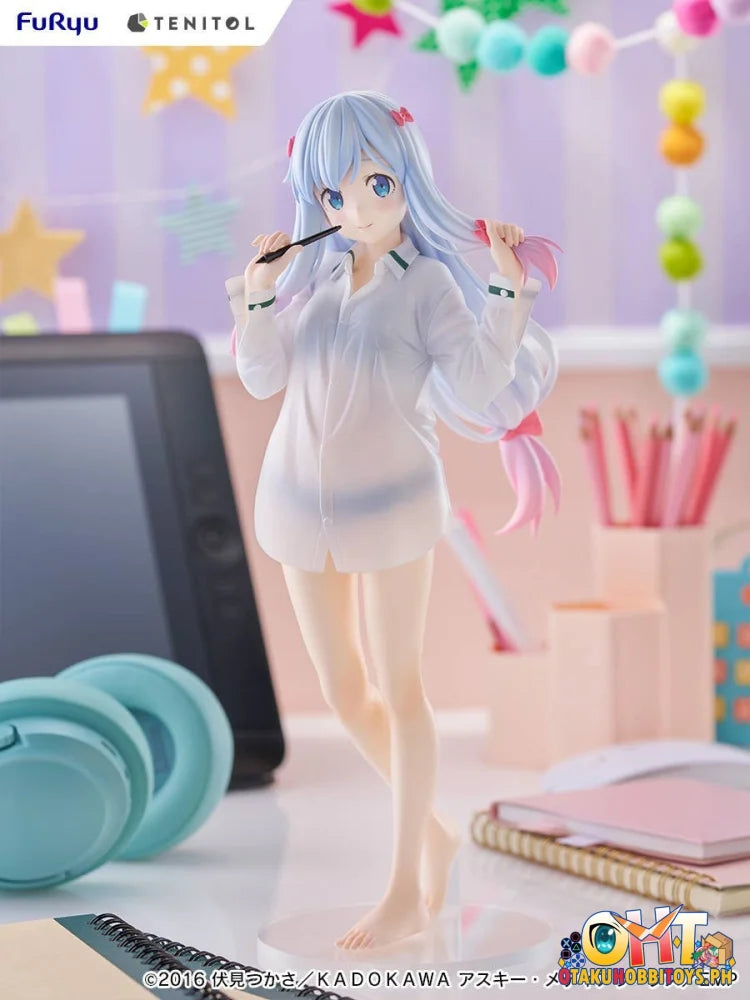 FuRyu TENITOL TALL Eromanga Sensei - Sagiri Izumi Shirts ver. Prize Figure