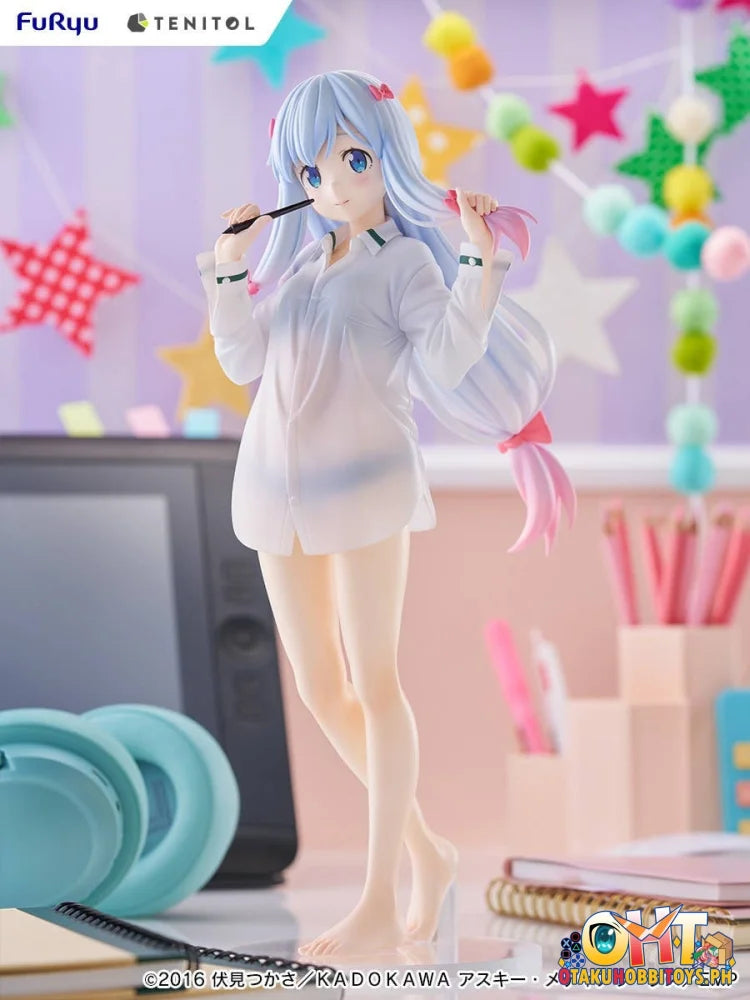 FuRyu TENITOL TALL Eromanga Sensei - Sagiri Izumi Shirts ver. Prize Figure