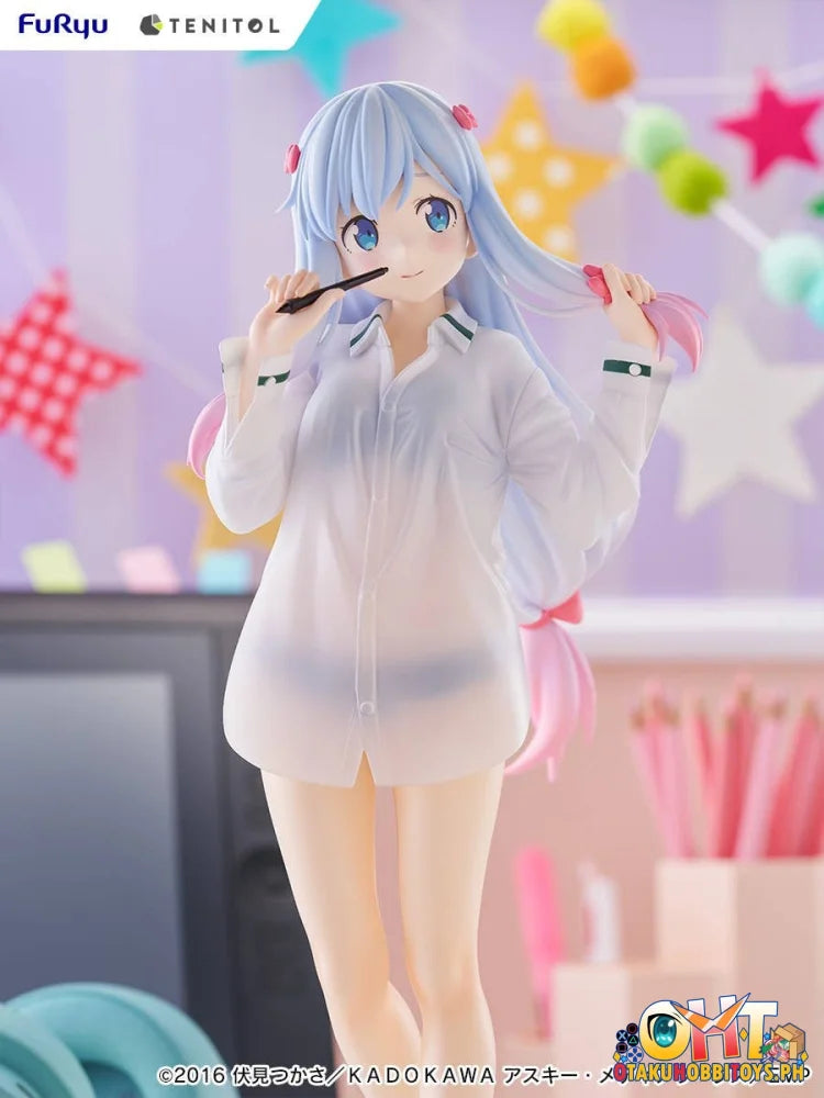 FuRyu TENITOL TALL Eromanga Sensei - Sagiri Izumi Shirts ver. Prize Figure