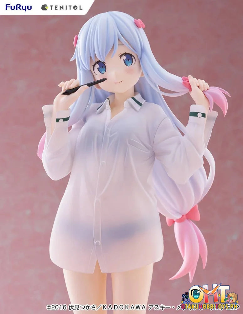 FuRyu TENITOL TALL Eromanga Sensei - Sagiri Izumi Shirts ver. Prize Figure
