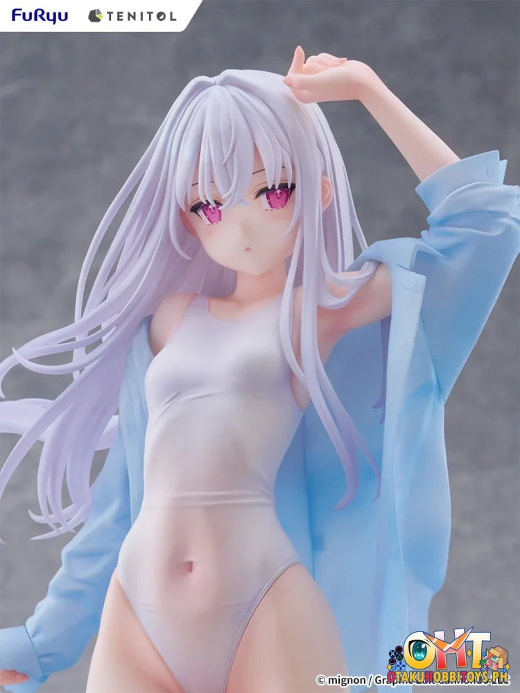 FuRyu TENITOL TALL MIGNON WORKS - shiro Swimsuit ver.