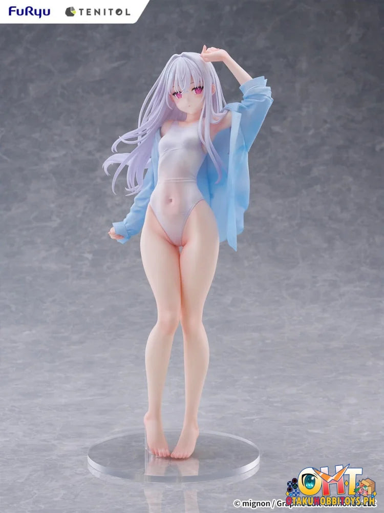 FuRyu TENITOL TALL MIGNON WORKS - shiro Swimsuit ver.