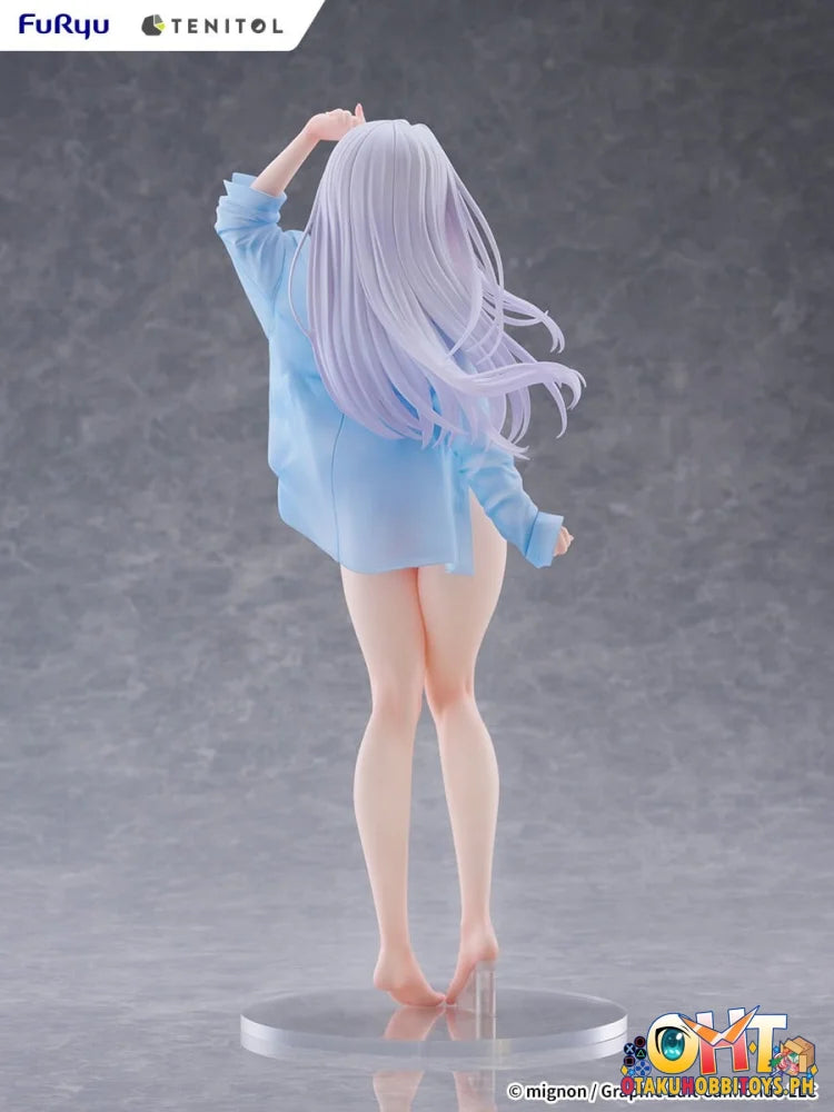 FuRyu TENITOL TALL MIGNON WORKS - shiro Swimsuit ver.