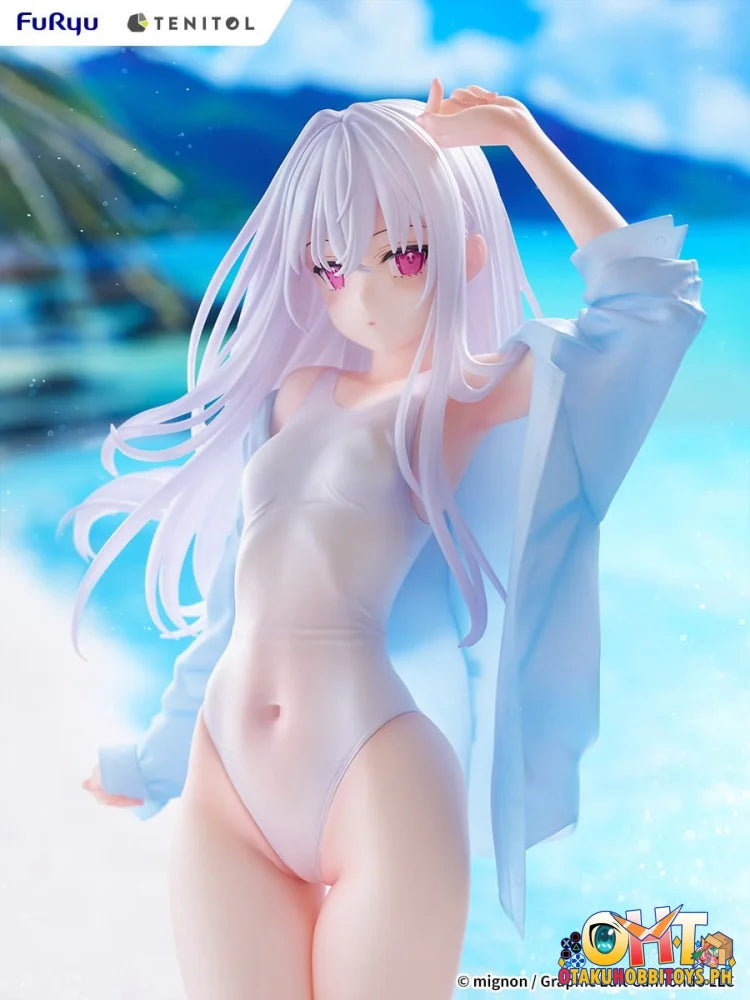 FuRyu TENITOL TALL MIGNON WORKS - shiro Swimsuit ver.